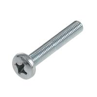 Винт М5*40мм полукруглая головка цинк 10шт