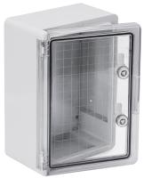 купить Корпус ЩМПп 350*250*150мм IP65 пластик серый IEK  в Чебоксарах Корпус ЩМПп 350*250*150мм IP65 пластик серый IEK