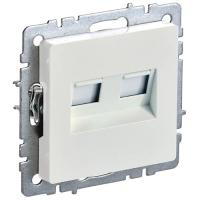 купить Брайт жемчуг розетка RJ45 скрытая 2-ая  в Чебоксарах Брайт жемчуг розетка RJ45 скрытая 2-ая