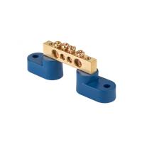 купить Шина нулевая 8*12 4групп 2 угловых изолятора синий винтовой по краям EKF  в Чебоксарах Шина нулевая 8*12 4групп 2 угловых изолятора синий винтовой по краям EKF