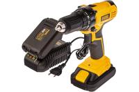 купить Дрель-шуруповерт аккум. 18В 2*1,5Ач 20/40Нм 0-350/1250об/мин Denzel CDL-IB-18-02 в Чебоксарах Дрель-шуруповерт аккум. 18В 2*1,5Ач 20/40Нм 0-350/1250об/мин Denzel CDL-IB-18-02