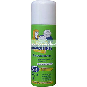 купить Аэрозоль от комаров 150мл Mosquitall в Чебоксарах Аэрозоль от комаров 150мл Mosquitall