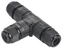 Коннектор кабельный герметичный WTP-306 3 PIN IP68 IEK