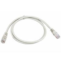 купить Патч-корд RJ45 8(8)-RJ45 8(8) Cat5e 1м серый  в Чебоксарах Патч-корд RJ45 8(8)-RJ45 8(8) Cat5e 1м серый