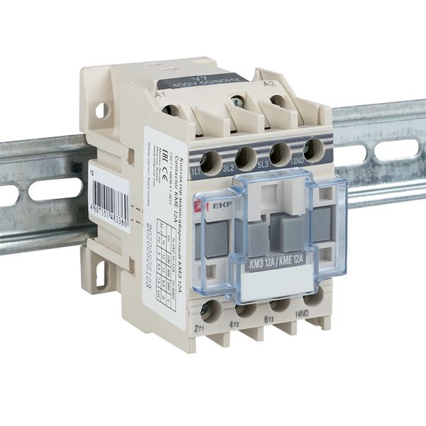 Контактор 12А 220В 1NC КМЭ малогабаритный EKF 