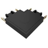 купить Коннектор черный L-обр. Jazzway MTR16 CL-BL в Чебоксарах Коннектор черный L-обр. Jazzway MTR16 CL-BL