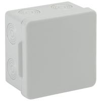 купить Коробка 80*80*50 квадрат серый IP54 ЭРА в Чебоксарах Коробка 80*80*50 квадрат серый IP54 ЭРА