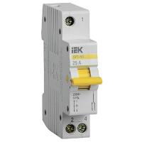 купить Выключатель нагрузки 1Р 25А ВРТ-63 3-позиционный IEK в Чебоксарах Выключатель нагрузки 1Р 25А ВРТ-63 3-позиционный IEK
