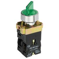 купить Переключатель LAY5-BK2365 2 положения зеленый в Чебоксарах Переключатель LAY5-BK2365 2 положения зеленый