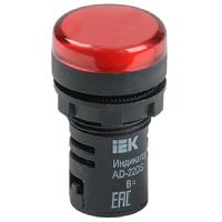купить Лампа сигнальная AD22DS свд красный 24В IP40 IEK  в Чебоксарах Лампа сигнальная AD22DS свд красный 24В IP40 IEK