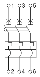 купить Автомат 3Р 100А 25кА ВА88-35 IEK MASTER в Чебоксарах Автомат 3Р 100А 25кА ВА88-35 IEK MASTER
