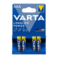 купить Батарейка AAA(мизинчик) алкалиновая BL4 VARTA Long Life  в Чебоксарах Батарейка AAA(мизинчик) алкалиновая BL4 VARTA Long Life