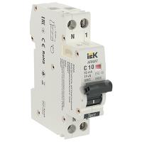 Дифавтомат 2Р 10А C 30мА 6кА B06S IEK ARMAT 1 мод