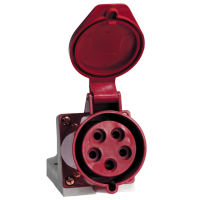 купить Розетка силовая стационарная 125А 3Р+РЕ+N IP44 145 EKF  в Чебоксарах Розетка силовая стационарная 125А 3Р+РЕ+N IP44 145 EKF