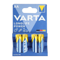 купить Батарейка AA(пальчик) алкалиновая BL4 VARTA Long Life  в Чебоксарах Батарейка AA(пальчик) алкалиновая BL4 VARTA Long Life