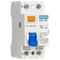 Выключатель дифференциальный (УЗО) 2Р 25А 30мА AC 6кА NXL-63 CHINT