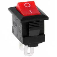Выключатель RWB-101 ON-OFF 3А 250В красный micro
