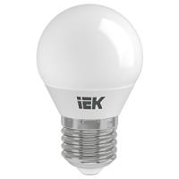 купить Лампа свд 220В E27 7Вт 6500К 630лм шар G45 матовая IEK в Чебоксарах Лампа свд 220В E27 7Вт 6500К 630лм шар G45 матовая IEK