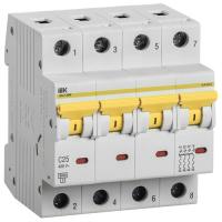 купить Автомат 4Р 25А C 6кА ВА47-60М IEK  в Чебоксарах Автомат 4Р 25А C 6кА ВА47-60М IEK