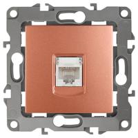 купить ЭРА12 медь механизм RJ45 скрытая 1-ая   в Чебоксарах ЭРА12 медь механизм RJ45 скрытая 1-ая