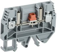 купить Зажим клеммный DIN-рейка 6мм2 7А серый IEK измерительная в Чебоксарах Зажим клеммный DIN-рейка 6мм2 7А серый IEK измерительная