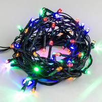 купить Гирлянда нить 2,8м мультицвет 20свд с контроллером IP20 зеленый провод 8 режимов в Чебоксарах Гирлянда нить 2,8м мультицвет 20свд с контроллером IP20 зеленый провод 8 режимов