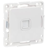 купить Стокгольм белый розетка RJ45 скрытая 1-ая в Чебоксарах Стокгольм белый розетка RJ45 скрытая 1-ая