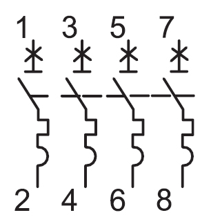 купить Автомат 4Р 25А C 6кА AV-6 EKF Averes  в Чебоксарах Автомат 4Р 25А C 6кА AV-6 EKF Averes