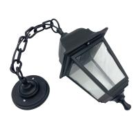 купить Светильник садово-парковый подвесной 60Вт E27 пластик черный IP44 4х гранный в Чебоксарах Светильник садово-парковый подвесной 60Вт E27 пластик черный IP44 4х гранный