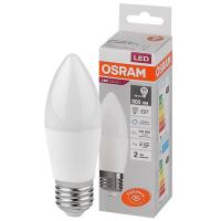 купить Лампа свеча свд Е27 10Вт 6500К 800лм B39 матовая Osram LED Value в Чебоксарах Лампа свеча свд Е27 10Вт 6500К 800лм B39 матовая Osram LED Value