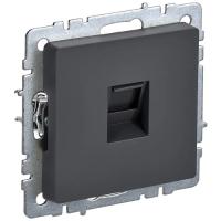 купить Брайт графит розетка RJ45 скрытая 1-ая кат.5E в Чебоксарах Брайт графит розетка RJ45 скрытая 1-ая кат.5E