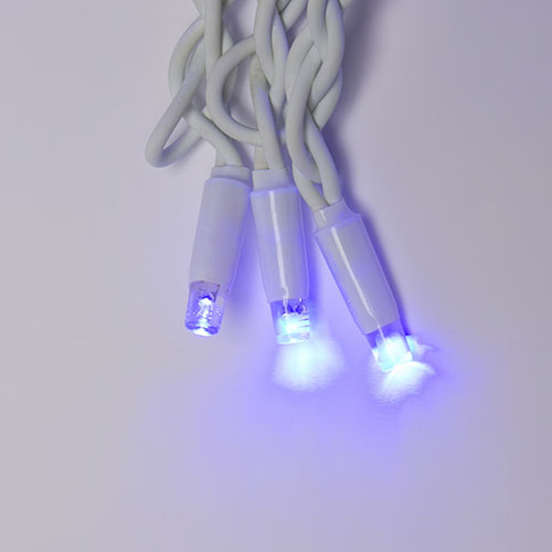 купить Гирлянда бахрома 3*0,7м синий 200свд IP67 белый провод эффект мерцания каучук в Чебоксарах Гирлянда бахрома 3*0,7м синий 200свд IP67 белый провод эффект мерцания каучук