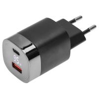 купить Устройство зарядное USB+Type C Rexant с дисплеем в Чебоксарах Устройство зарядное USB+Type C Rexant с дисплеем