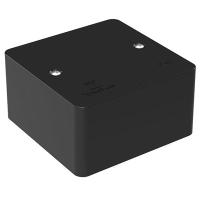 купить Коробка 85*85*45 квадрат черный IP42 кабель-канал Промрукав в Чебоксарах Коробка 85*85*45 квадрат черный IP42 кабель-канал Промрукав
