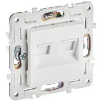 купить SKANDY Роз. комп. 2-ая RJ45 кат.5E SK-K03W арк. бел. IEK в Чебоксарах SKANDY Роз. комп. 2-ая RJ45 кат.5E SK-K03W арк. бел. IEK