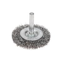 купить Щетка дисковая для дрели, витая стальная проволока, 50мм KRANZ в Чебоксарах Щетка дисковая для дрели, витая стальная проволока, 50мм KRANZ