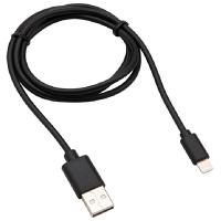 купить Кабель USB Lightning для Apple 1м чёрный 2,1А Rexant в Чебоксарах Кабель USB Lightning для Apple 1м чёрный 2,1А Rexant