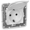 купить Этика белый розетка скрытая 1-мест с крышкой IP44  в Чебоксарах Этика белый розетка скрытая 1-мест с крышкой IP44