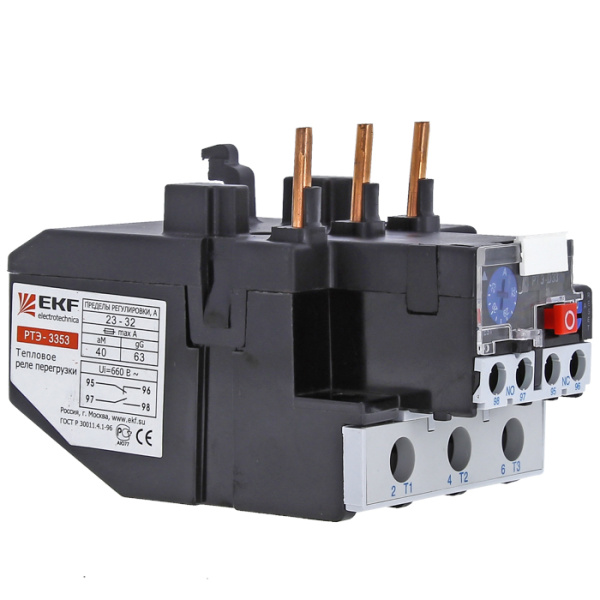 Реле тепловое 37-50А РТЭ-3357 EKF