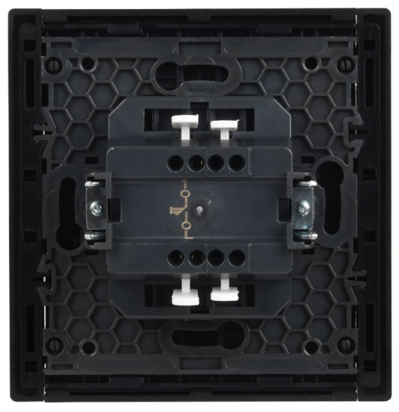 купить Фортепиано серый выключатель кнопочный 1кл скрытая 10А IP20  в Чебоксарах Фортепиано серый выключатель кнопочный 1кл скрытая 10А IP20