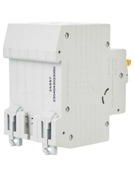 купить Автомат 3Р 50А C 6кА ВА47-60М IEK  в Чебоксарах Автомат 3Р 50А C 6кА ВА47-60М IEK