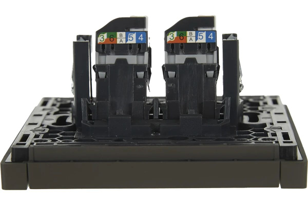 купить Фортепиано серый механизм RJ45 2x8(8) скрытая 2-ая  в Чебоксарах Фортепиано серый механизм RJ45 2x8(8) скрытая 2-ая