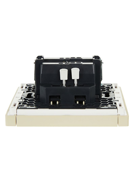 купить Фортепиано ваниль переключатель 1кл скрытая 10А IP20  в Чебоксарах Фортепиано ваниль переключатель 1кл скрытая 10А IP20