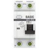 Дифавтомат 2Р 16А C 30мА 4,5кА АД12 2мод EKF Basic