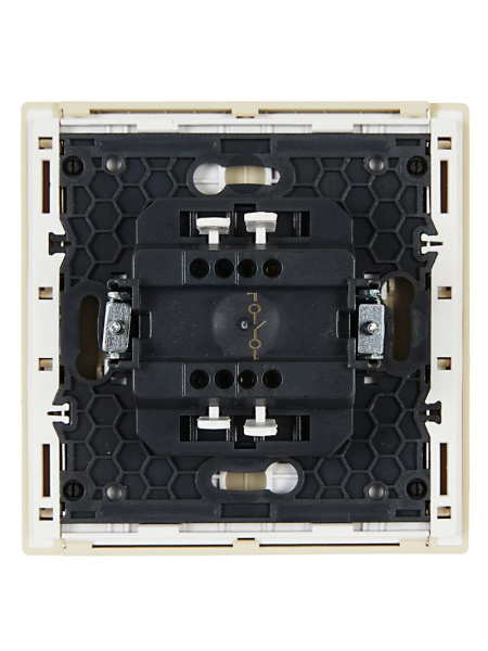 купить Фортепиано ваниль выключатель 1кл скрытая 10А IP20  в Чебоксарах Фортепиано ваниль выключатель 1кл скрытая 10А IP20