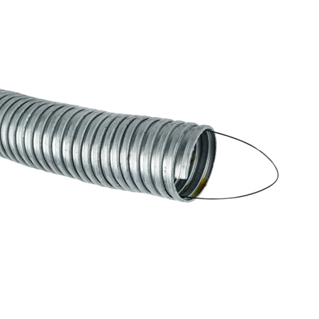 купить Металлорукав 32мм сталь IP00 Р3-ЦХ с протяжкой EKF 25м в Чебоксарах Металлорукав 32мм сталь IP00 Р3-ЦХ с протяжкой EKF 25м