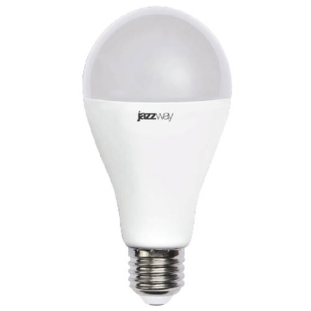Лампа светодиодная 220В Е27 30Вт 5000К 2600лм стандарт A65 матовая Jazzway 