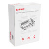 Бокс 12мод встраиваемый  белый черная прозрачная дверь IP40 FRAME DKC 