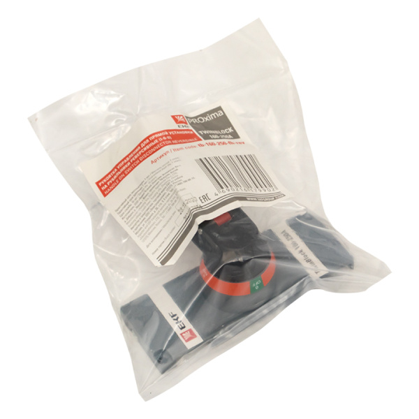 Рукоятка управления для прямой установки на рубильники реверсивные (I-0-II) TwinBlock 160-250А EKF