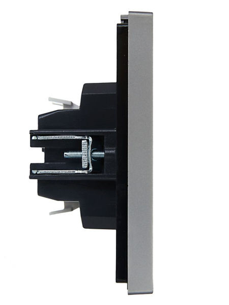 купить Фортепиано сталь выключатель 2кл скрытая 10А IP20  в Чебоксарах Фортепиано сталь выключатель 2кл скрытая 10А IP20